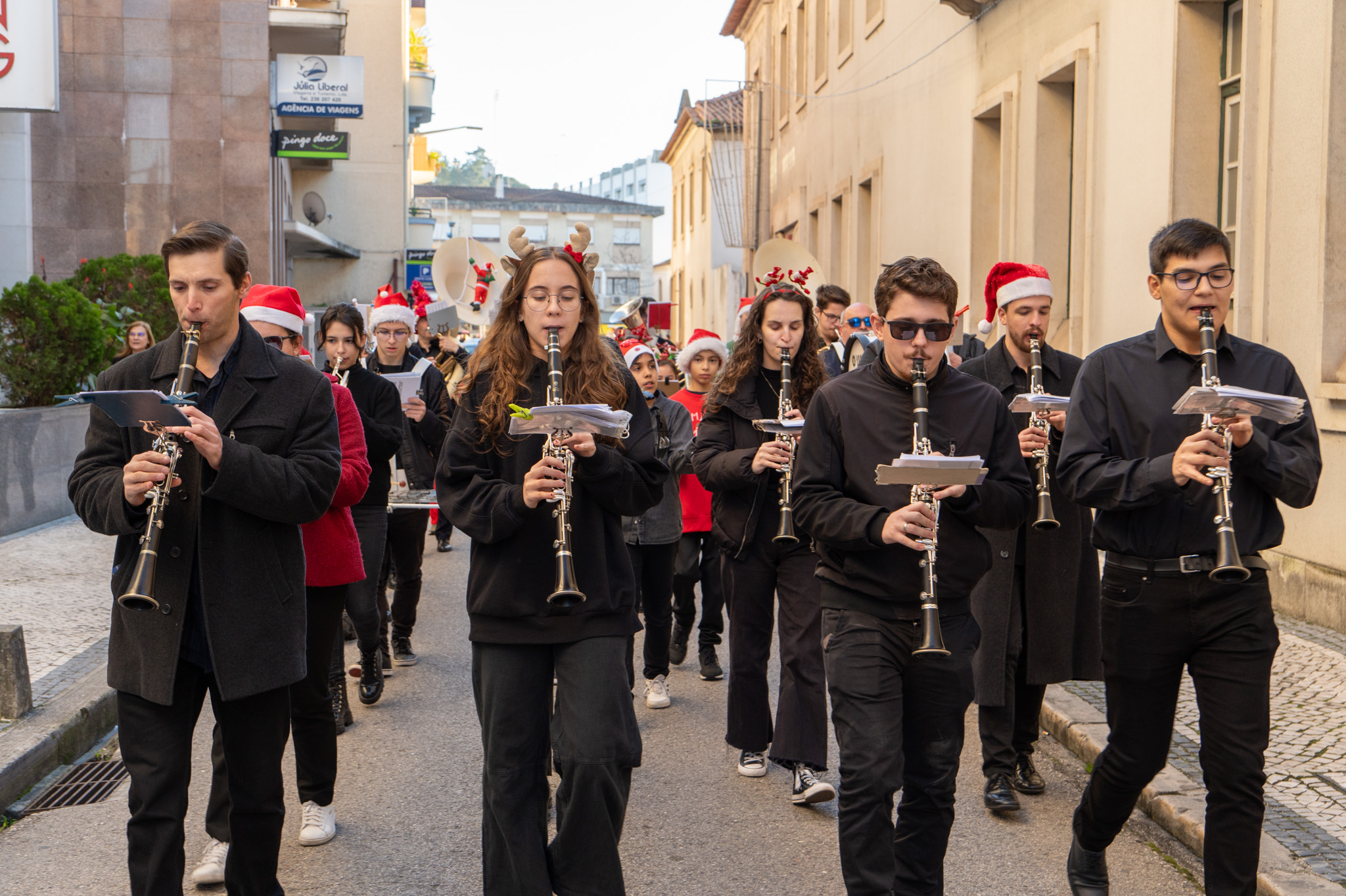 Parada de Natal em Pombal