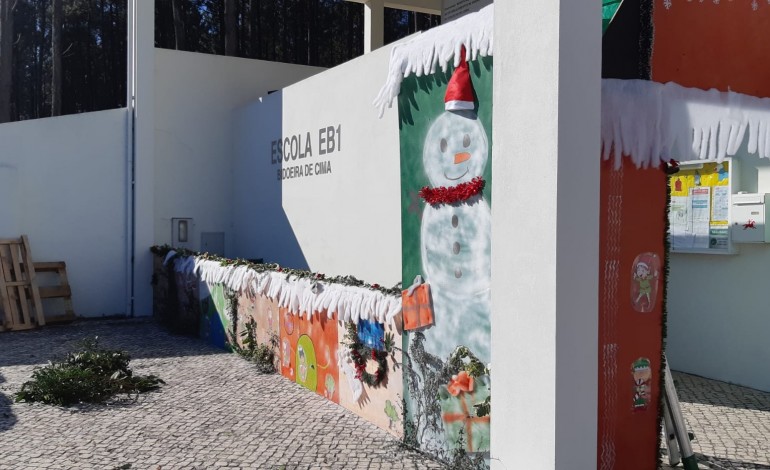 Aldeia de Natal foi à escola