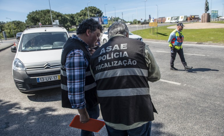 Vários inspectores estiveram hoje em Leiria numa operação nacional