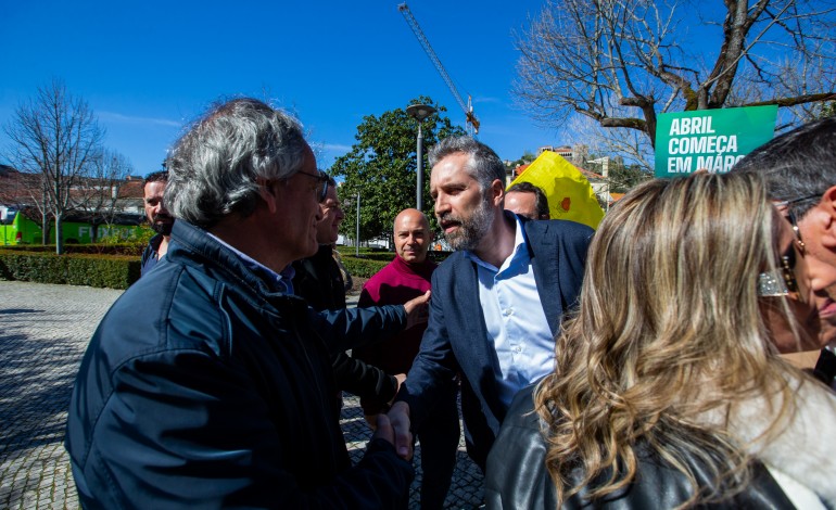 Pedro Nuno Santos em Leiria