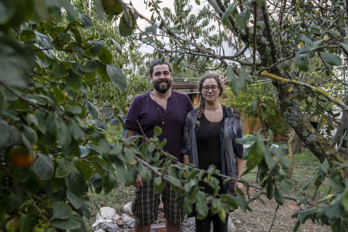 Pipo e Rute, mentores do projecto Liberta-te e nossos anfitriões em mais um jantar à Lentriscas em Castelo