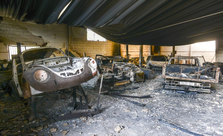 Chamas destruiram zonas de floresta, oficinas e habitações nos concelhos de Alvaiázere, Ansião, Leiria e Pombal