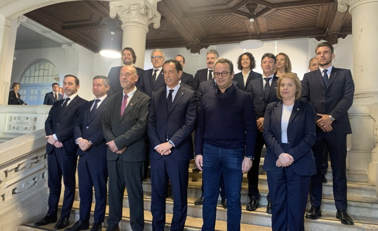 Direcção da Federação Portuguesa de Futebol esteve, esta manhã, em Leiria