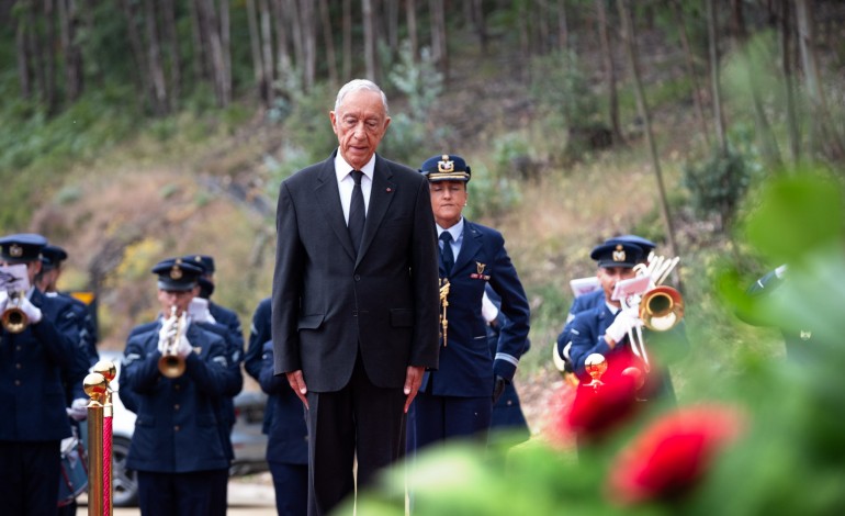 Marcelo Rebelo de Sousa prestou homenagem às vítimas dos incêndios de 2017