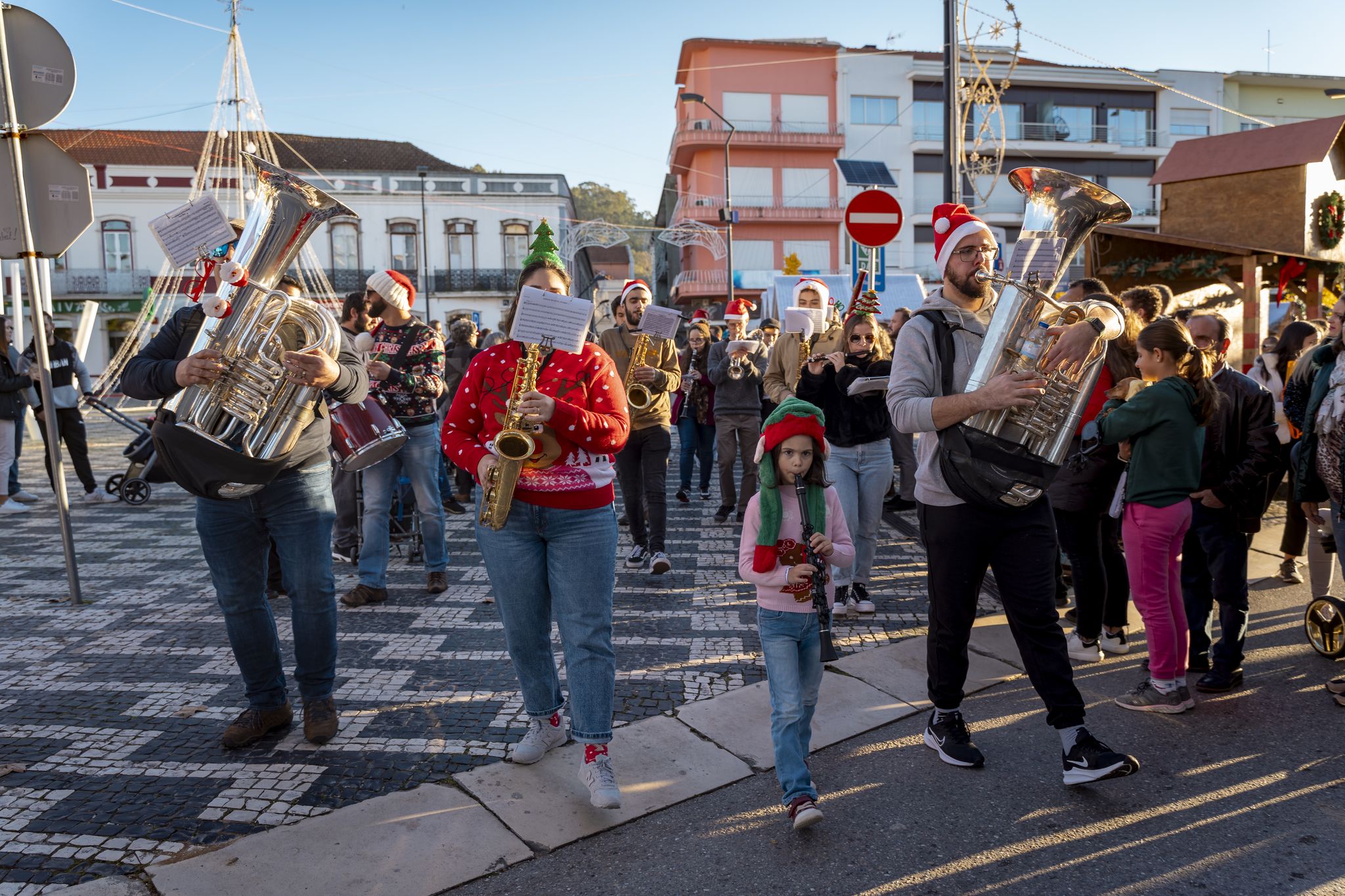 Parada de Natal em Pombal