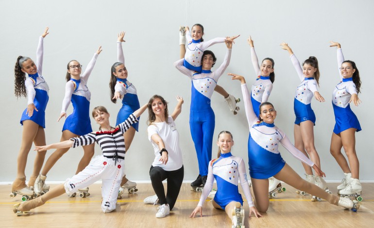 CCRT tem 66 atletas dos 5 aos 22 anos na patinagem artística