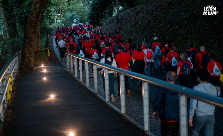 Uma caminhada de nove quilómetros e uma corrida de 13 quilómetros integraram o evento