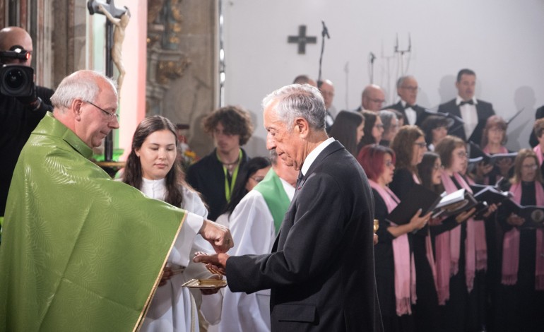 Presidente da República participou numa missa de homenagem às vítimas dos incêndios
