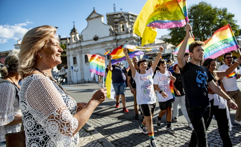 Marcha LGBQI+ em Leiria