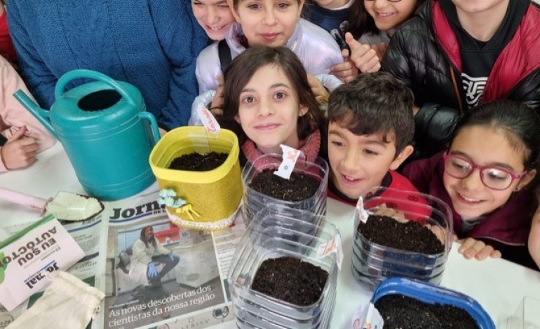 Várias eco-escolas do concelho de Leiria aceitaram o desafio do Jornal de Leiria