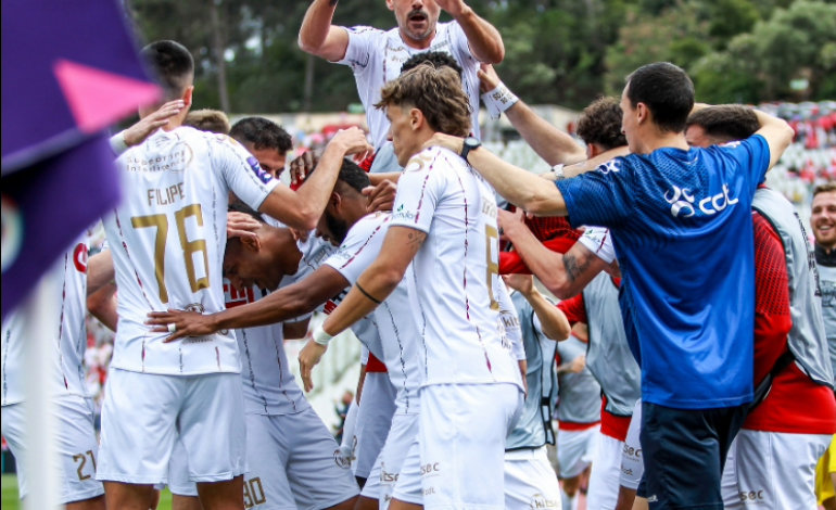 União de Leiria sagrou-se campeã da Liga 3 em pleno Jamor