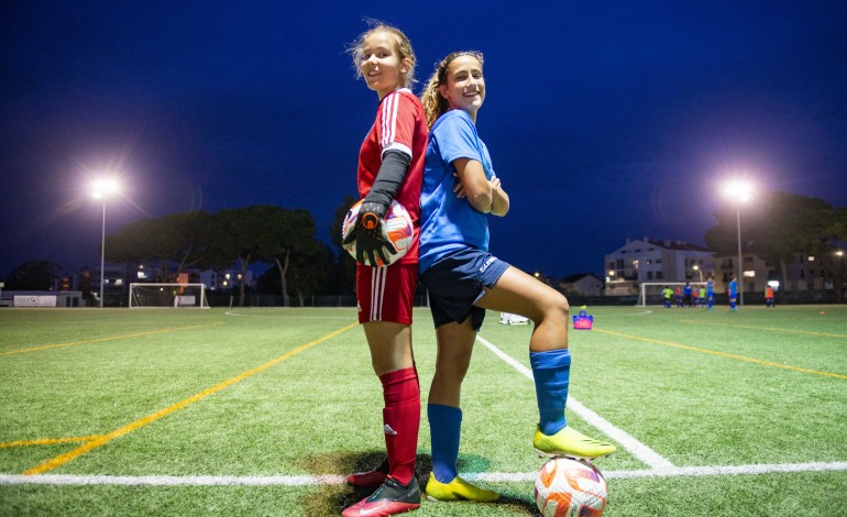 Francisca e Matilde ambicionam representar a selecção nacional A