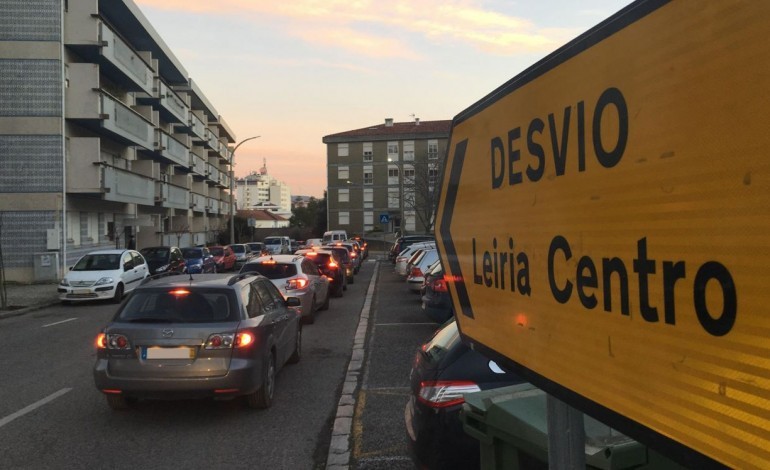 corte-de-transito-em-ruas-de-leiria