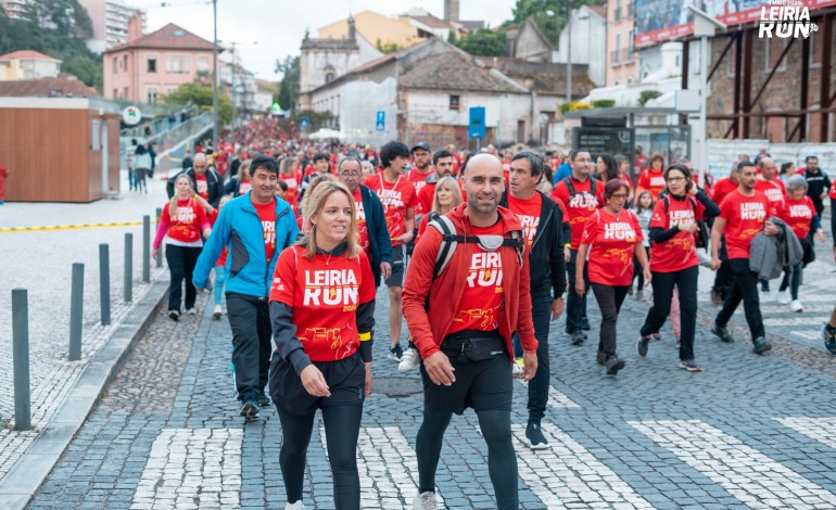 Participantes percorreram vários locais emblemáticos da cidade do Lis