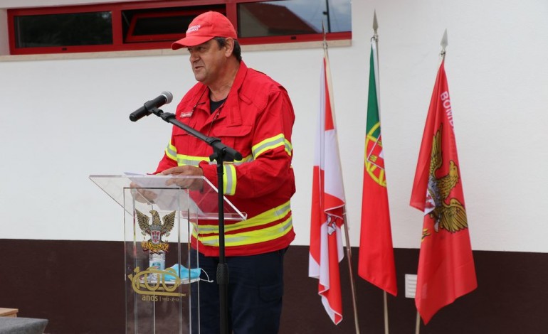 Inauguração das obras de requalificação do quartel dos Bombeiros da Freixianda