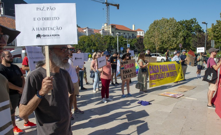 Protesto esta tarde, em Leiria