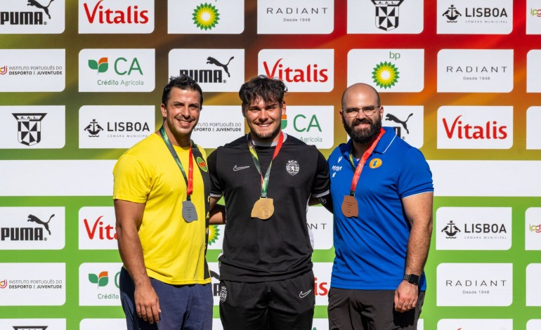 Pódios nos Campeonatos Nacionais de Atletismo