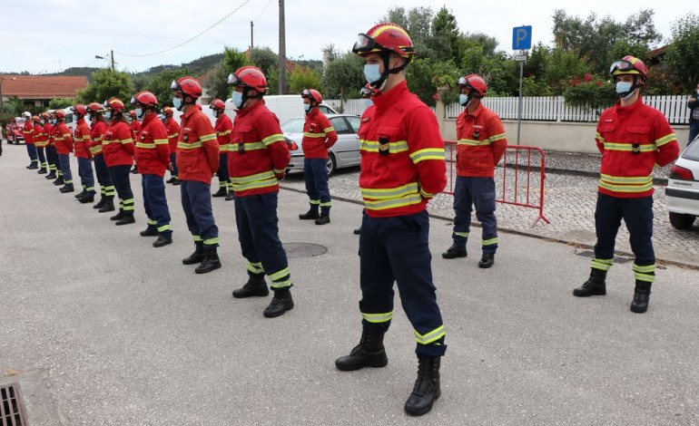 Inauguração das obras de requalificação do quartel dos Bombeiros da Freixianda