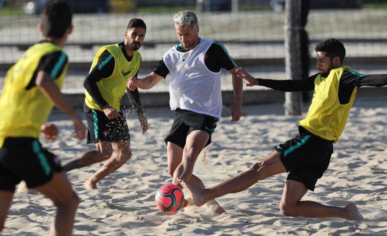 Selecção Nacional de futebol de praia conta com jogadores da região