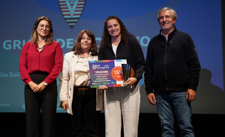 GD Os Vidreiros recebeu Prémio Iniciativa