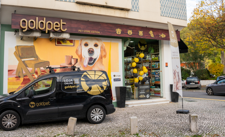 Goldpet remodela e aumenta espaço na loja física de Leiria