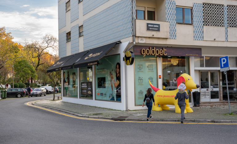 Goldpet remodela e aumenta espaço na loja física de Leiria