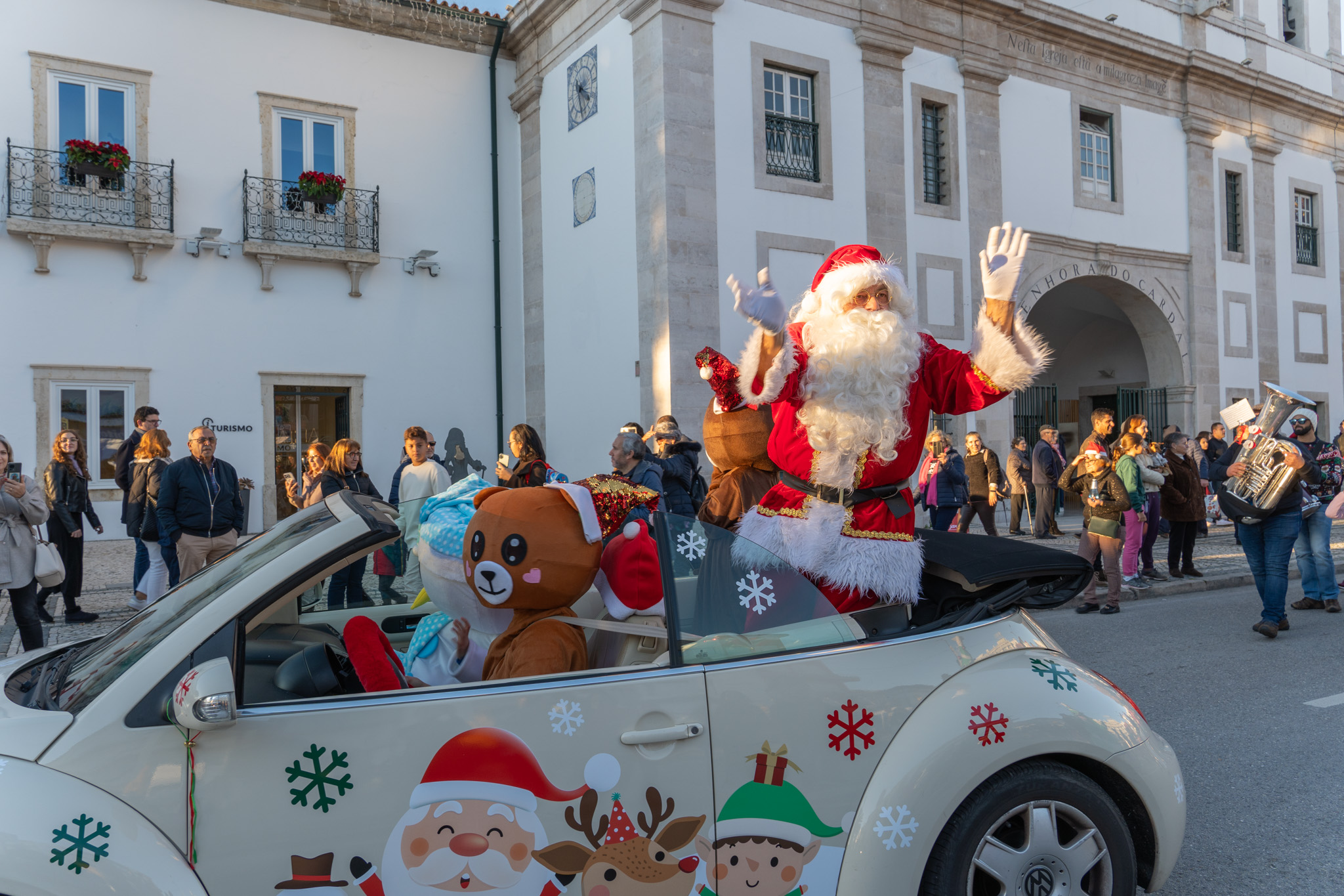 Parada de Natal em Pombal