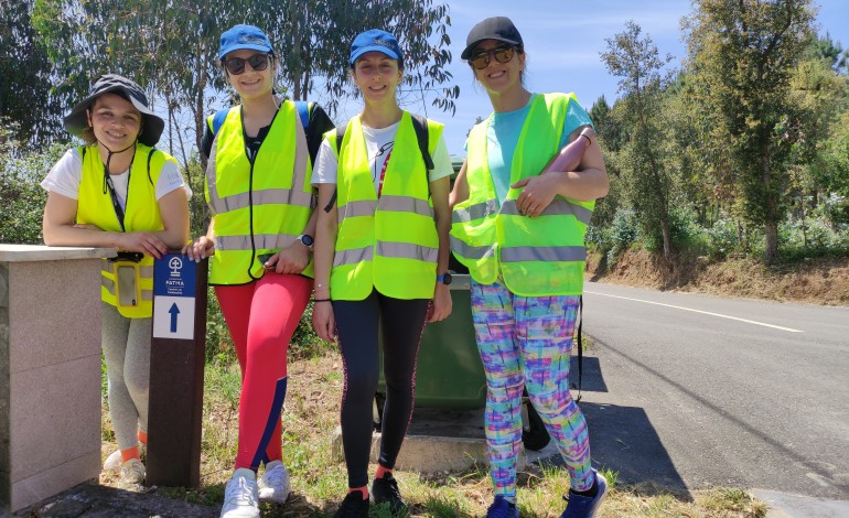 Ana Cláudia e as amigas perceberam que saindo de Baião e percorrendo o caminho alternativo para Fátima caminhariam mais 30 quilómetros