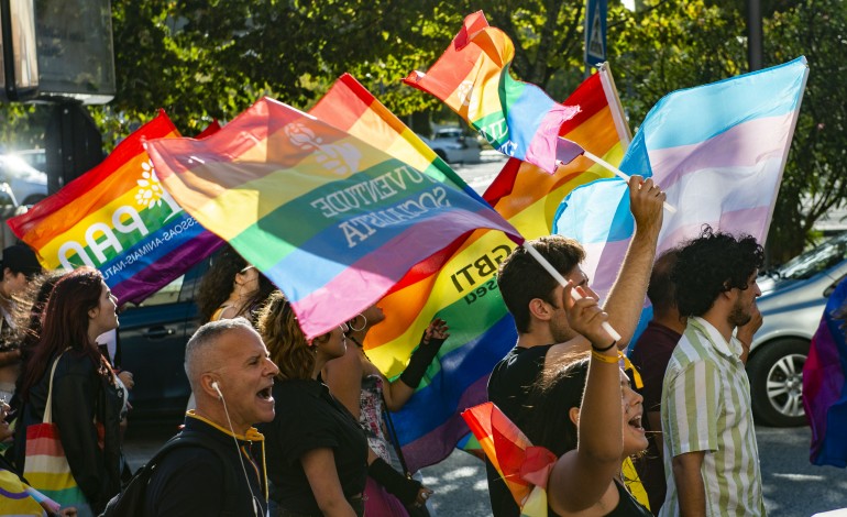 Marcha LGBQI+ em Leiria