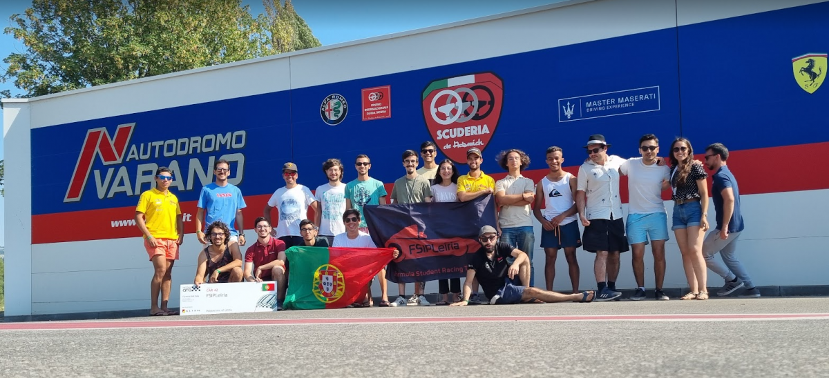 A equipa envolvida na Fórmula Student do Instituto Politécnico de Leiria