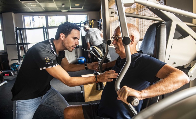 Miguel Bernardes lembra que as patalogias de cada pessoa são tidas em conta no momento de preparar o treino