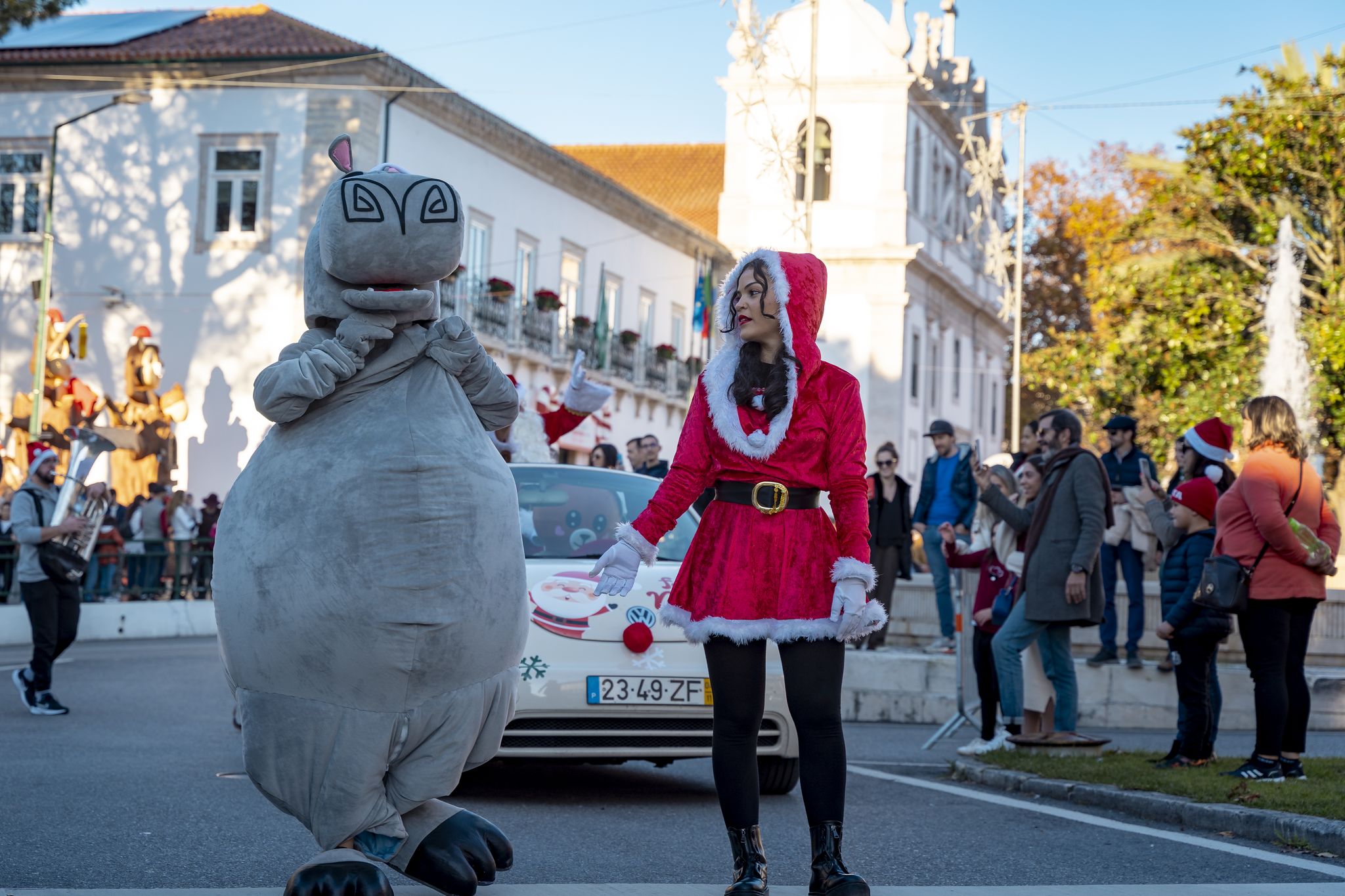 Parada de Natal em Pombal