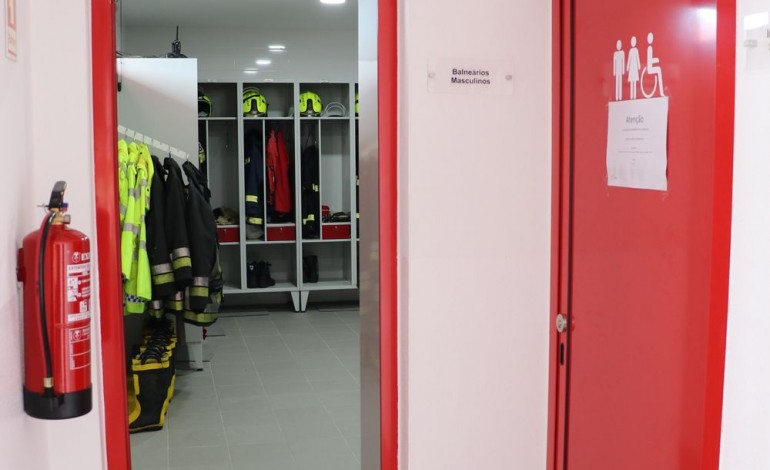 Inauguração das obras de requalificação do quartel dos Bombeiros da Freixianda