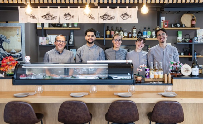 A equipa do Ikigai, em Leiria